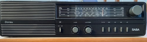 Saba tischradio donau - tischradio, jahrgang
