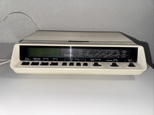 Saba memo clock radiowecker - saba,