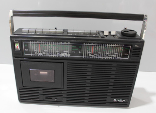 Saba radio cassetten - saba,