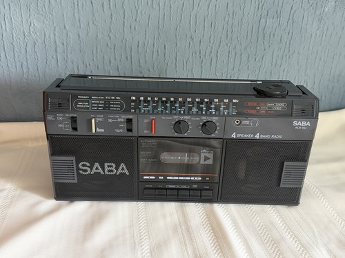 Saba rcr 552 radio recorder - saba,