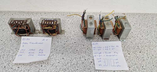 Ausgangsübertrager el 84 - -,