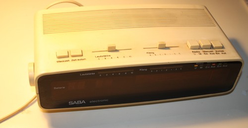 Radiowecker vintage 1970er - radiowecker,