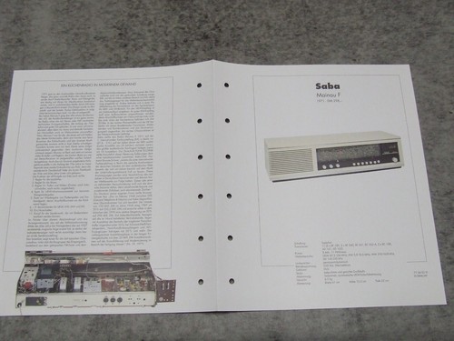 Schaltplan für radio saba - radio,