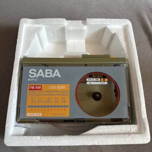 Saba walkman und radio - walkman,