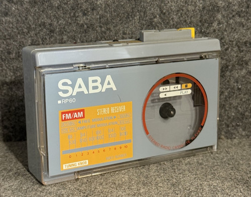 Saba rp60 stereo walkman - stereo,
