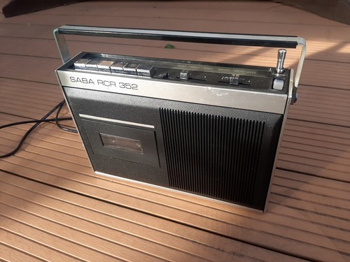 Saba rcr 352 radio kasette - rcr, h