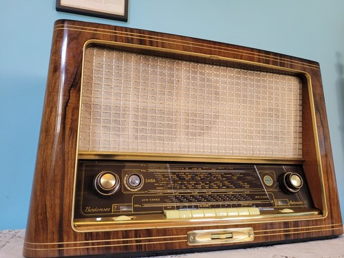 Röhrenradio restauriert - röhrenradio,