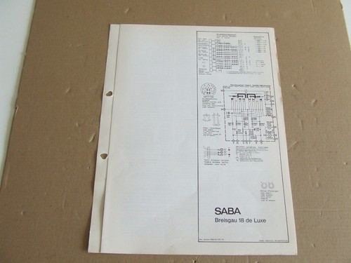 Schaltplan service manual für - manual,